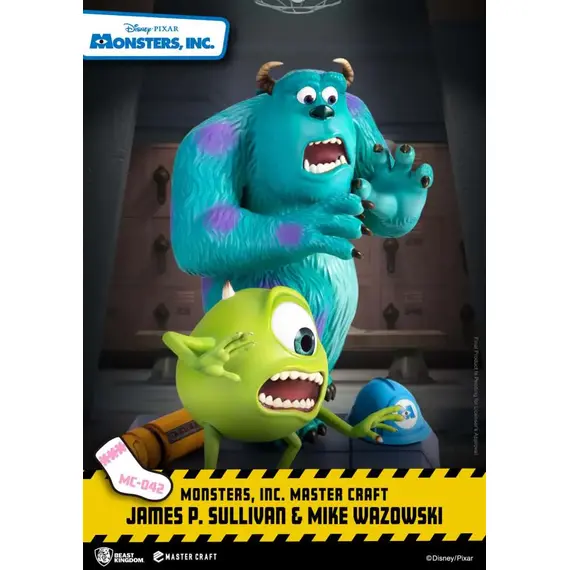 Figurka Potwory i spółka Master Craft - James P. Sullivan & Mike Wazowski- Zdjęcie 3