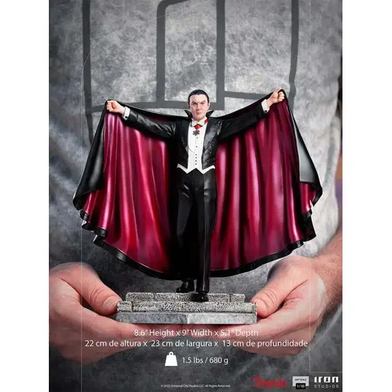 Figurka Universal Monsters Art Scale 1/10 - Dracula- Zdjęcie 5