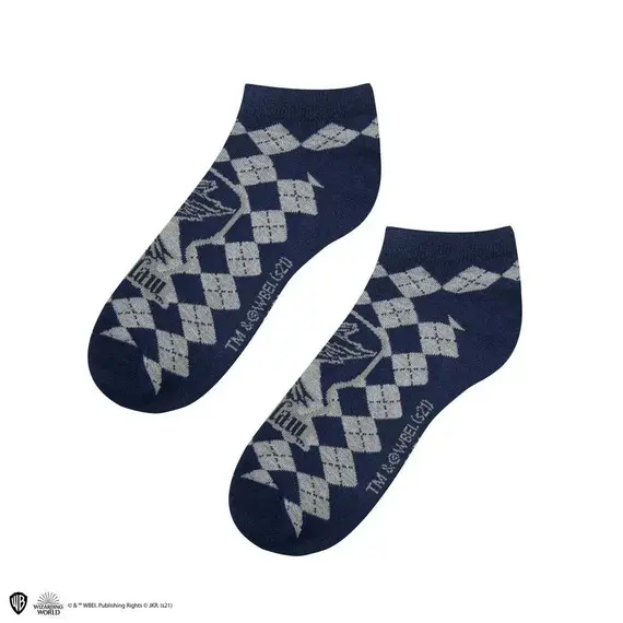 Zestaw 3 par skarpet do kostek Harry Potter - Ravenclaw- Zdjęcie 2