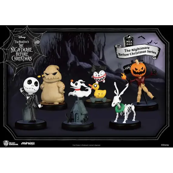Zestaw 6 mini figurek Disney Miasteczko Halloween Mini Egg Attack