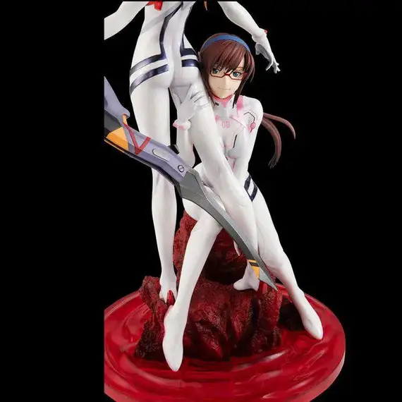 Figurka Rebuild of Evangelion Precious G.E.M. Series - Asuka Langley Shikinami & Mari Makinami Illustrious- Zdjęcie 4