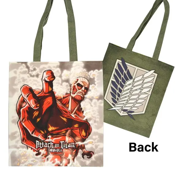 Bawełniana torba na ramię Attack on Titan - Colossal Titan