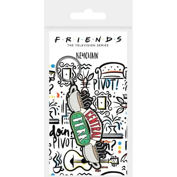 Brelok gumowy Friends / Przyjaciele - Central Perk