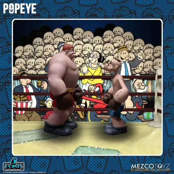 Zestaw 2 figurek Popeye 5 Points - Popeye, Oxheart with Boxing Ring- Zdjęcie 4