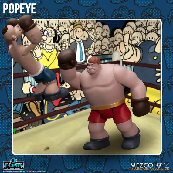 Zestaw 2 figurek Popeye 5 Points - Popeye, Oxheart with Boxing Ring- Zdjęcie 5