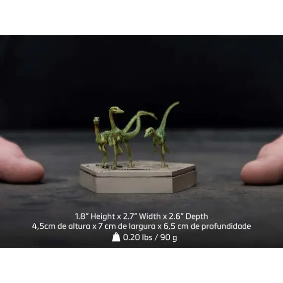 Figurka Jurassic World Icons - Compsognathus- Zdjęcie 5