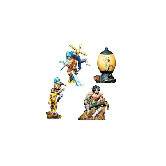 Zestaw 4 figurek Dragon Ball Super Dracap Re:Birth Super Power Awakening Arc
