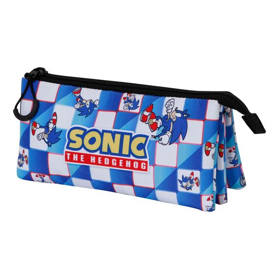 Piórnik Sonic The Hedgehog (potrójny)- Zdjęcie 3