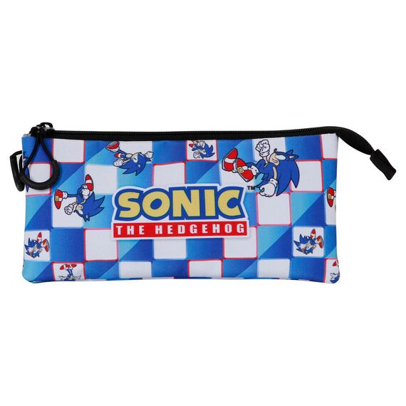 Piórnik Sonic The Hedgehog (potrójny)- Zdjęcie 4