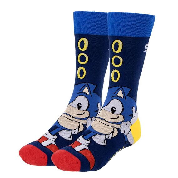 Zestaw 3 par skarpet Sonic the Hedgehog 40/46- Zdjęcie 4
