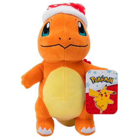 Pluszowa zabawka Pokemon - Świąteczny Charmander 20cm- Zdjęcie 4