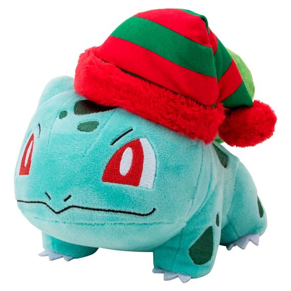 Pluszowa zabawka Pokemon - Świąteczny Bulbasaur 20cm- Zdjęcie 2
