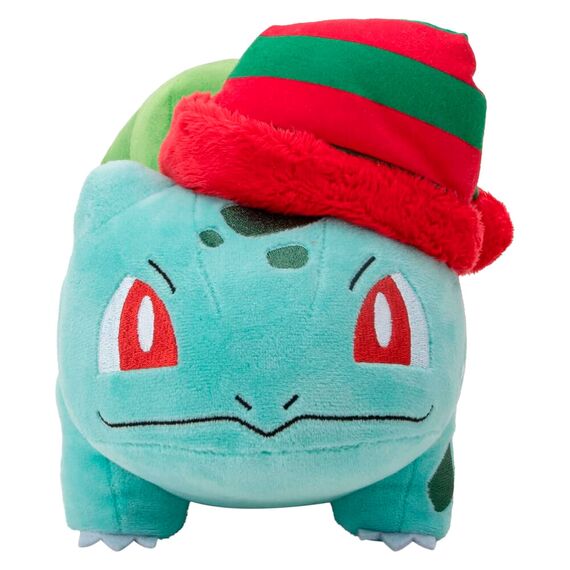 Pluszowa zabawka Pokemon - Świąteczny Bulbasaur 20cm- Zdjęcie 5
