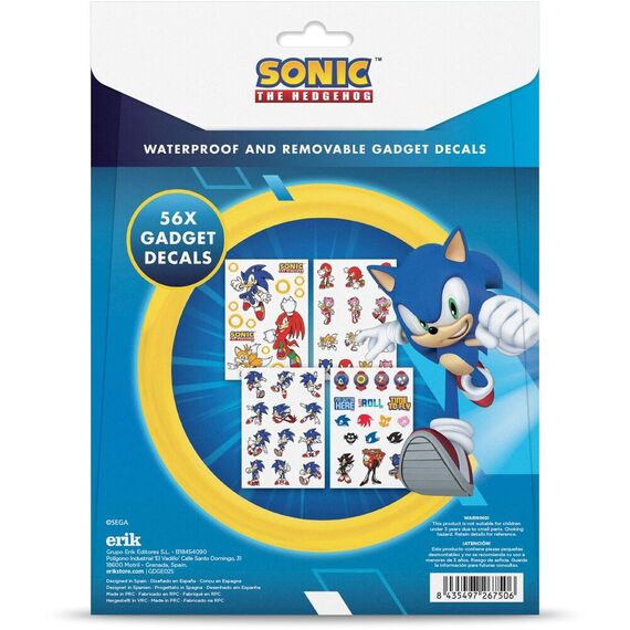 Naklejki wielorazowe Sonic the Hedgehog