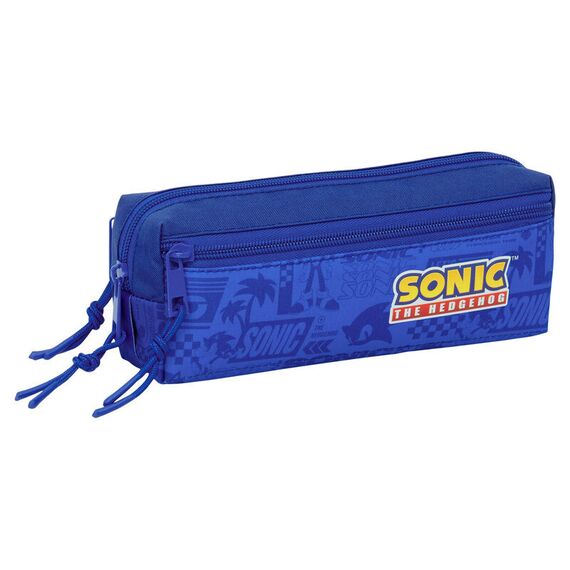 Piórnik Sonic the Hedgehog Logo (potrójny)