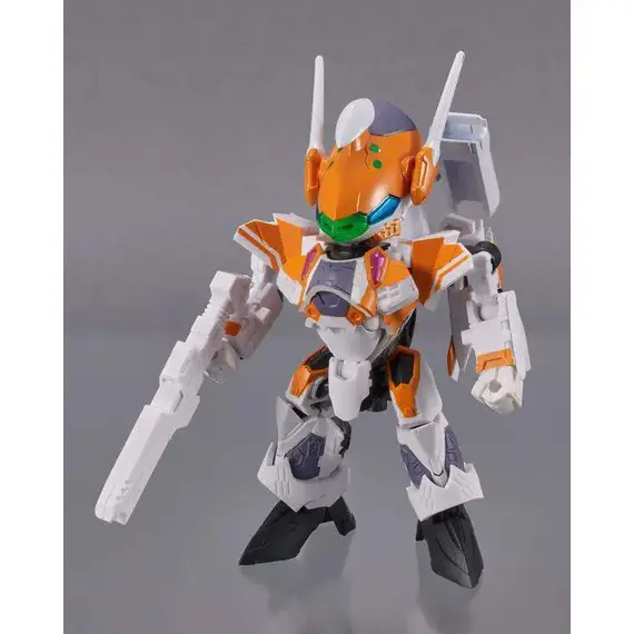 Zestaw 2 mini figurek Macross Delta Tiny Session - VF-31E Siegfried (Chuck Mustang Use) & Reina Prowler- Zdjęcie 2