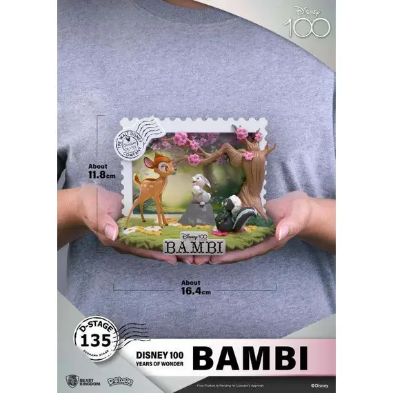 Figurka Disney 100 Years of Wonder D-Stage - Bambi- Zdjęcie 5