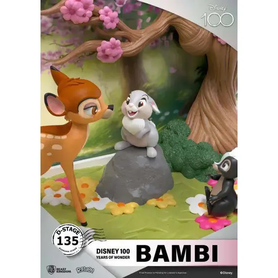 Figurka Disney 100 Years of Wonder D-Stage - Bambi- Zdjęcie 4