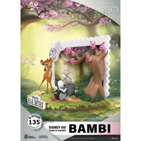 Figurka Disney 100 Years of Wonder D-Stage - Bambi- Zdjęcie 3
