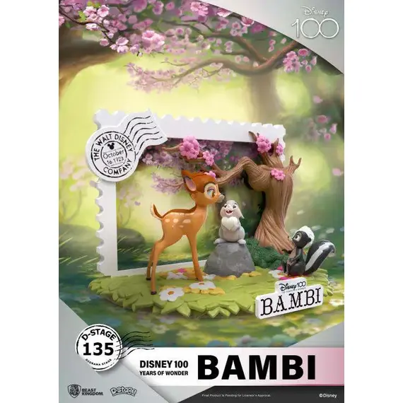 Figurka Disney 100 Years of Wonder D-Stage - Bambi- Zdjęcie 2