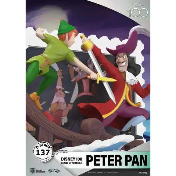Figurka Disney 100 Years of Wonder D-Stage - Peter Pan- Zdjęcie 4
