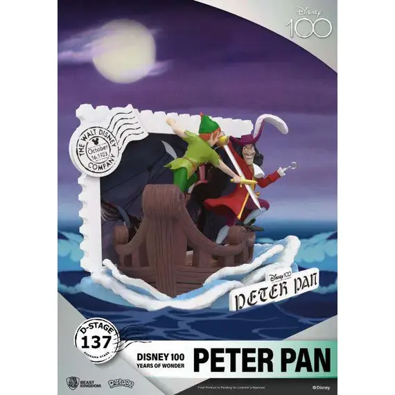 Figurka Disney 100 Years of Wonder D-Stage - Peter Pan- Zdjęcie 2