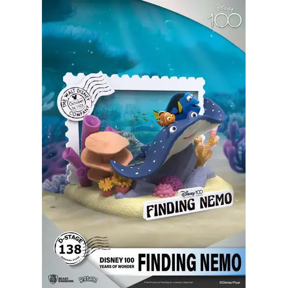 Figurka Disney 100 Years of Wonder D-Stage - Finding Nemo- Zdjęcie 2
