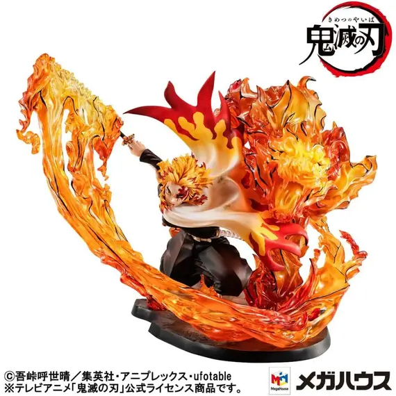 Figurka Demon Slayer: Kimetsu no Yaiba Precious G.E.M. Series - Kyojuro Rengoku Flame Breathing Fifth Form "Flame Tiger"