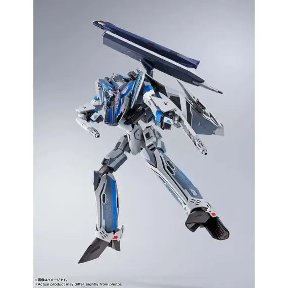 Figurka Macross Delta: Zettai Live DX Chogokin - VF-31AX Kairos Plus Hayate Immelmann Custom- Zdjęcie 4
