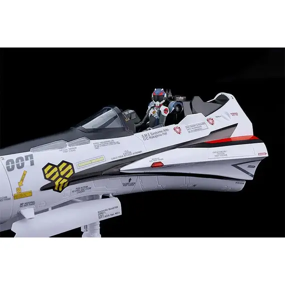Model do składania Macross Frontier PLAMAX minimum factory 1/20 - MF-69 Alto Saotome with VF-25F Decal Set- Zdjęcie 5