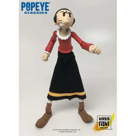 Figurka Popeye 1/12 - Olive Oyl with Swee' Pea- Zdjęcie 2