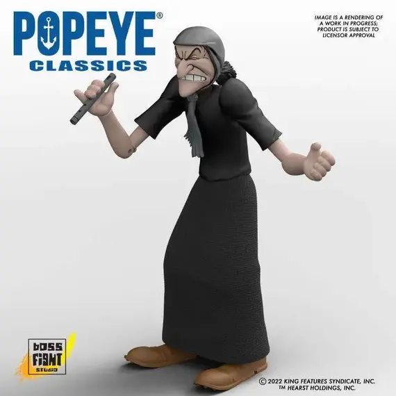 Figurka Popeye 1/12 - Sea Hag with Bernard- Zdjęcie 2