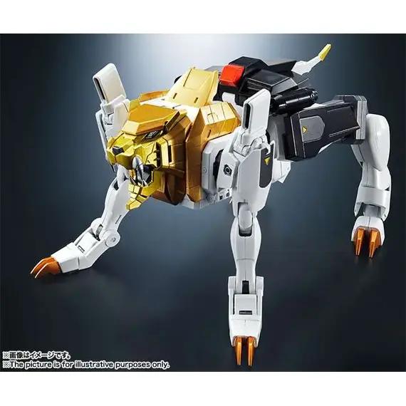 Figurka The King of Braves GaoGaiGar Soul of Chogokin - GX-68 GaoGaiGar (Reissue)- Zdjęcie 3