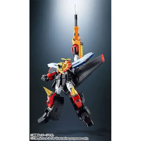 Figurka The King of Braves GaoGaiGar Soul of Chogokin - GX-68 GaoGaiGar (Reissue)- Zdjęcie 2
