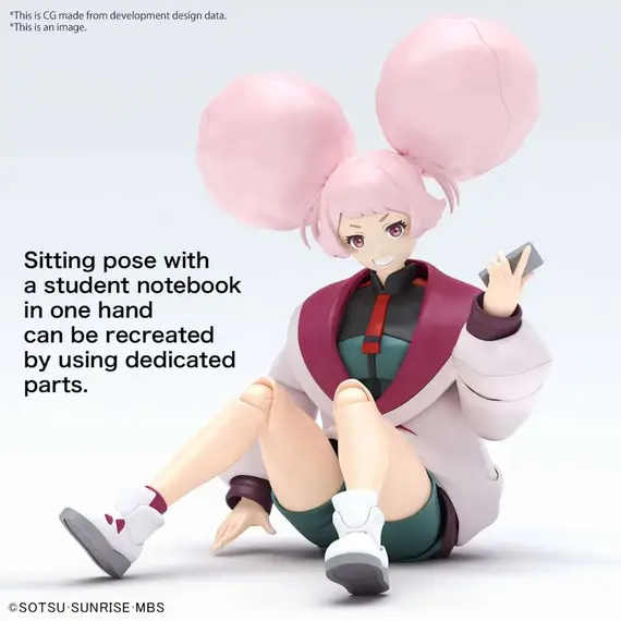 Figurka do złożenia Mobile Suit Gundam Figure-rise Standard - Chuatury Panlunch- Zdjęcie 4