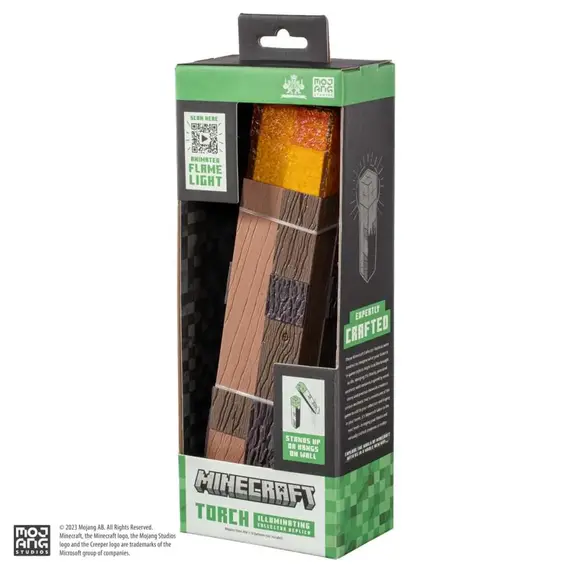 Replika Minecraft Pochodnia (z podświetleniem LED)- Zdjęcie 3