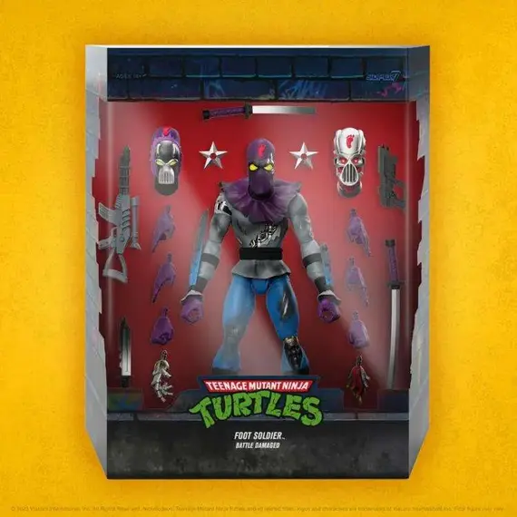 Figurka Teenage Mutant Ninja Turtles (1987) Ultimates! - Foot Soldier (Battle Damaged)- Zdjęcie 2
