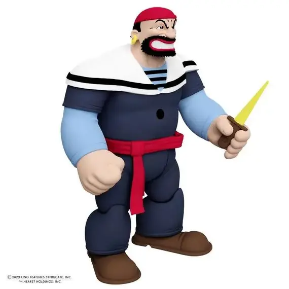 Figurka Popeye Power Stars - Bluto Sindbad- Zdjęcie 3