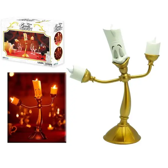 Lampka 3D Disney Piękna i Bestia - Lumiere