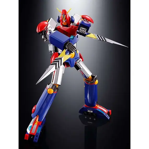 Figurka Chodenji Robo Combattler V Soul of Chogokin - GX-50SP Combattler V CHOGOKIN 50th Ver.- Zdjęcie 4