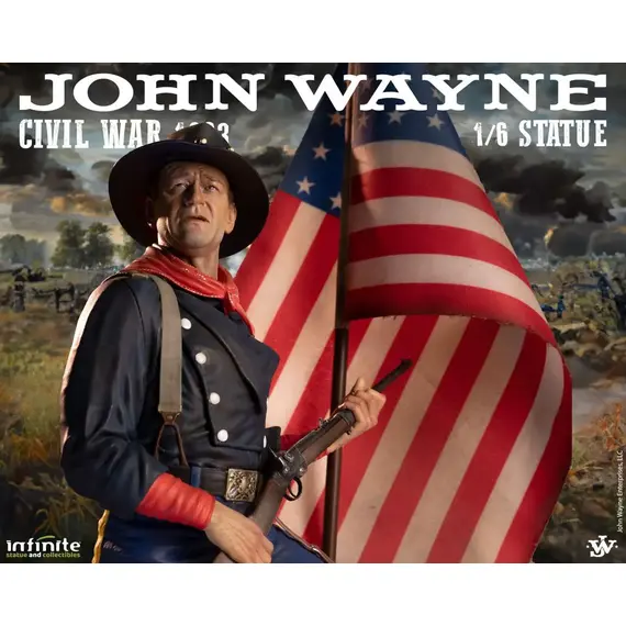 Figurka Konnica (The Horse Soldiers) 1/6 - John Wayne (Civil War 1863)- Zdjęcie 5