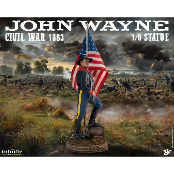 Figurka Konnica (The Horse Soldiers) 1/6 - John Wayne (Civil War 1863)- Zdjęcie 2