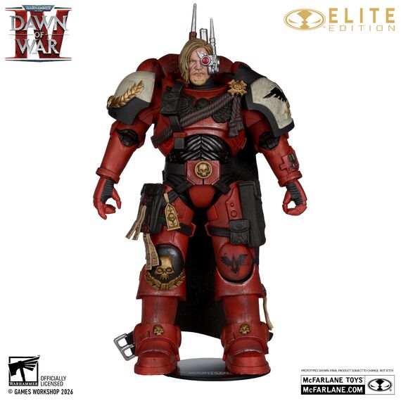 Figurka Warhammer 40k: Dawn of War IV McFarlane Elite Edition - Captain Cyrus- Zdjęcie 3
