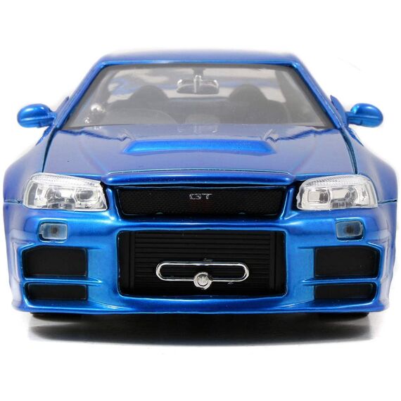Model samochodu Fast & Furious / Szybcy i wściekli 1/24 - Brian's Nissan Skyline GT-R (R34)- Zdjęcie 3