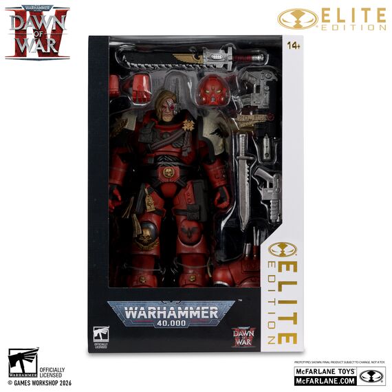 Figurka Warhammer 40k: Dawn of War IV McFarlane Elite Edition - Captain Cyrus- Zdjęcie 7