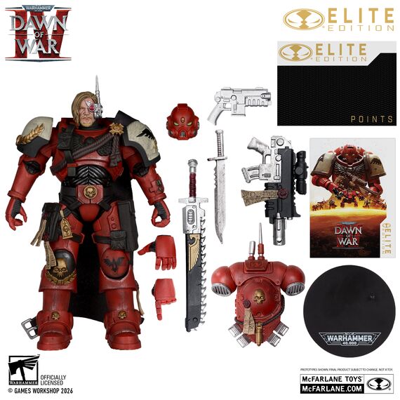 Figurka Warhammer 40k: Dawn of War IV McFarlane Elite Edition - Captain Cyrus- Zdjęcie 6