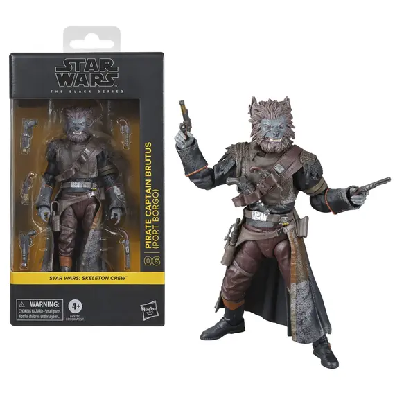 Figurka Star Wars: Skeleton Crew / Załoga rozbitków Black Series - Pirate Captain Brutus (Port Borgo)