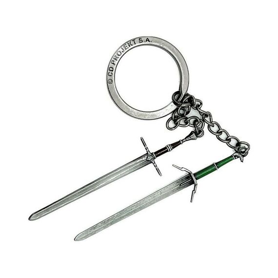 Brelok The Witcher / Wiedźmin 3: Dziki Gon - Geralt Two Swords