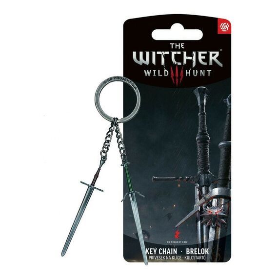 Brelok The Witcher / Wiedźmin 3: Dziki Gon - Geralt Two Swords- Zdjęcie 2