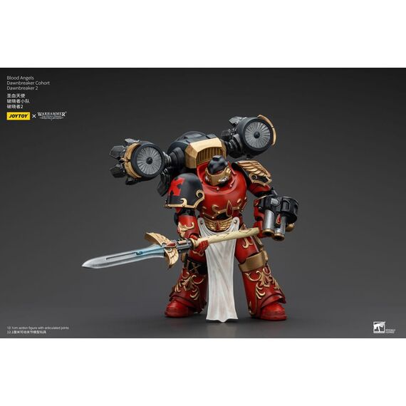 Figurka Warhammer Herezja Horusa 1/18 - Blood Angels Dawnbreaker Cohort Dawnbreaker 2- Zdjęcie 4